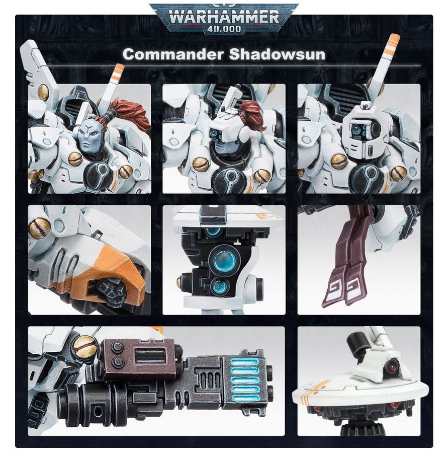 Warhammer 40k: T'au Empire - Commander Shadowsun