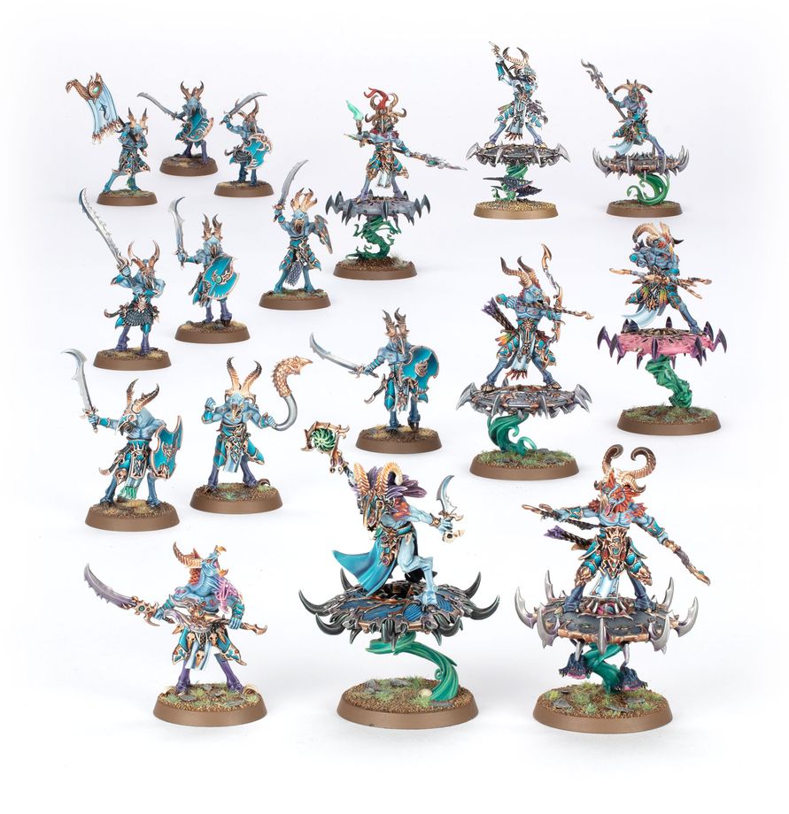 Warhammer AoS: Disciples of Tzeentch - Tzaangor Warflock Spearhead