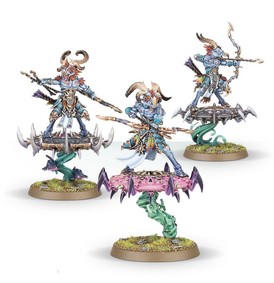 Warhammer AoS: Disciples of Tzeentch - Tzaangor Warflock Spearhead
