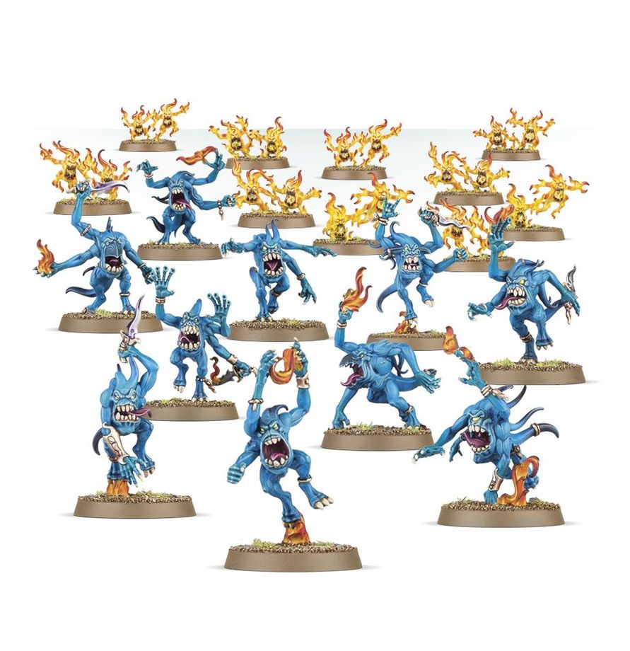 Warhammer AoS: Disciples of Tzeentch - Warpflame Cavalcade Battleforce