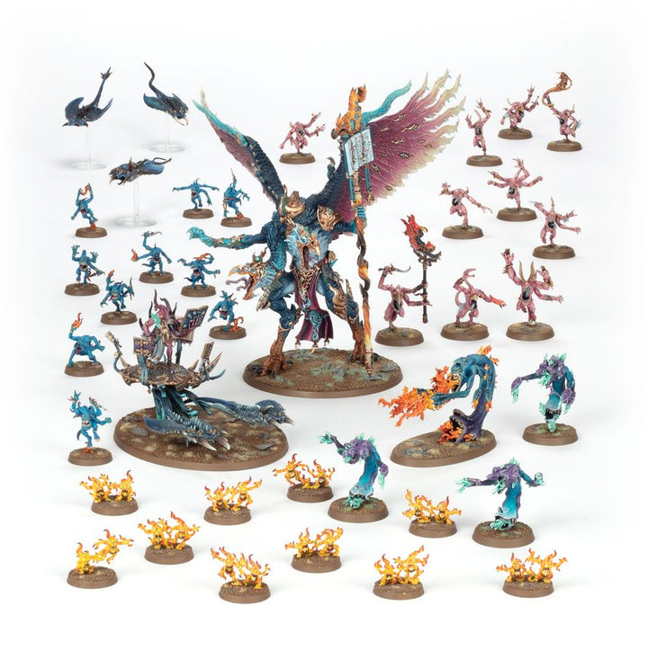 Warhammer AoS: Disciples of Tzeentch - Warpflame Cavalcade Battleforce