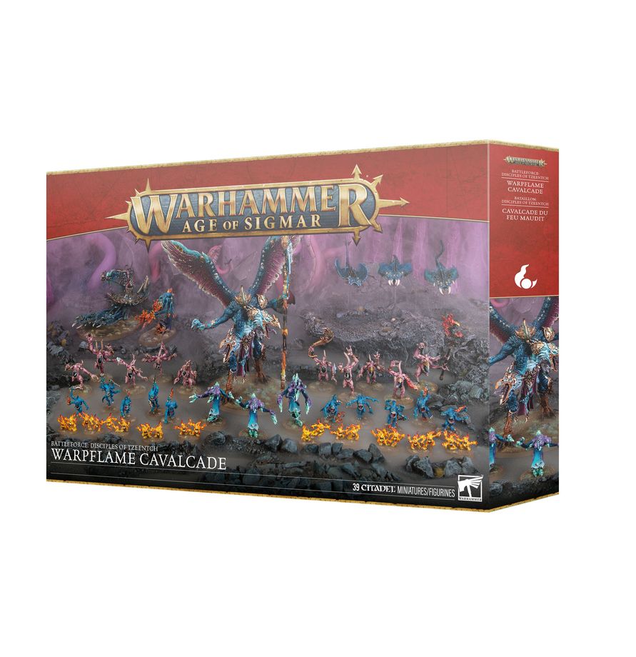 Warhammer AoS: Disciples of Tzeentch - Warpflame Cavalcade Battleforce