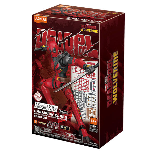 Marvel Blokees: 5.3-inch Champion Class Model Kit - CC04 Infinity SAGA Deadpool