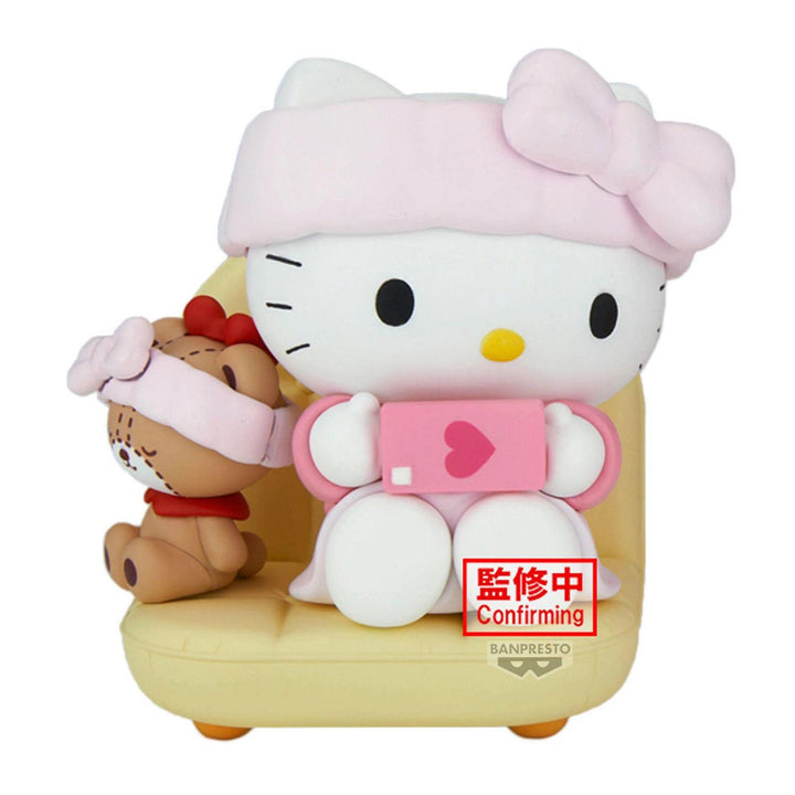 Sanrio: Nakayoshi Memories - Relaxing Hello Kitty (Statue)