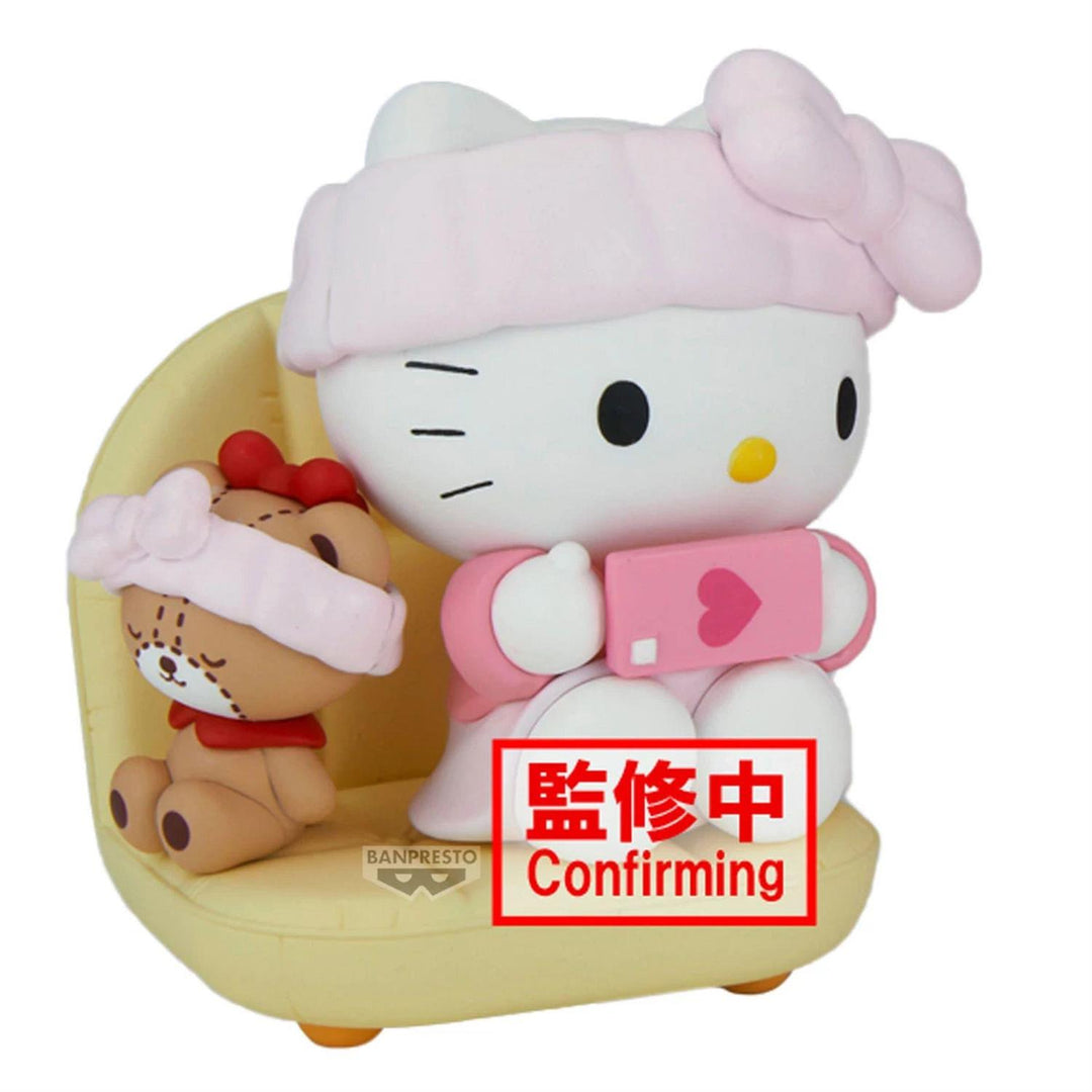 Sanrio: Nakayoshi Memories - Relaxing Hello Kitty (Statue)