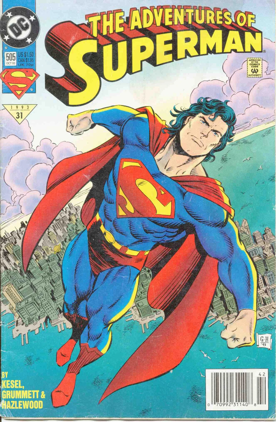 Adventures of Superman (1987) #505 <C-BINS>
