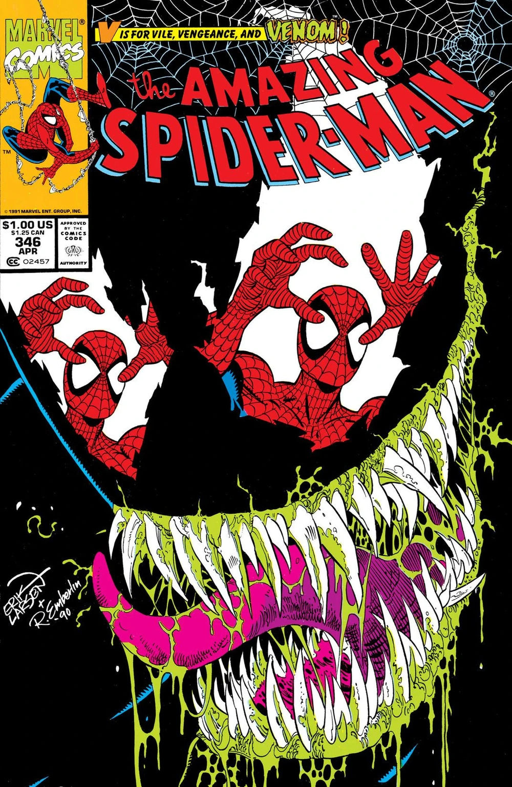 Amazing Spider-Man (1963) #346 <OXB-03>