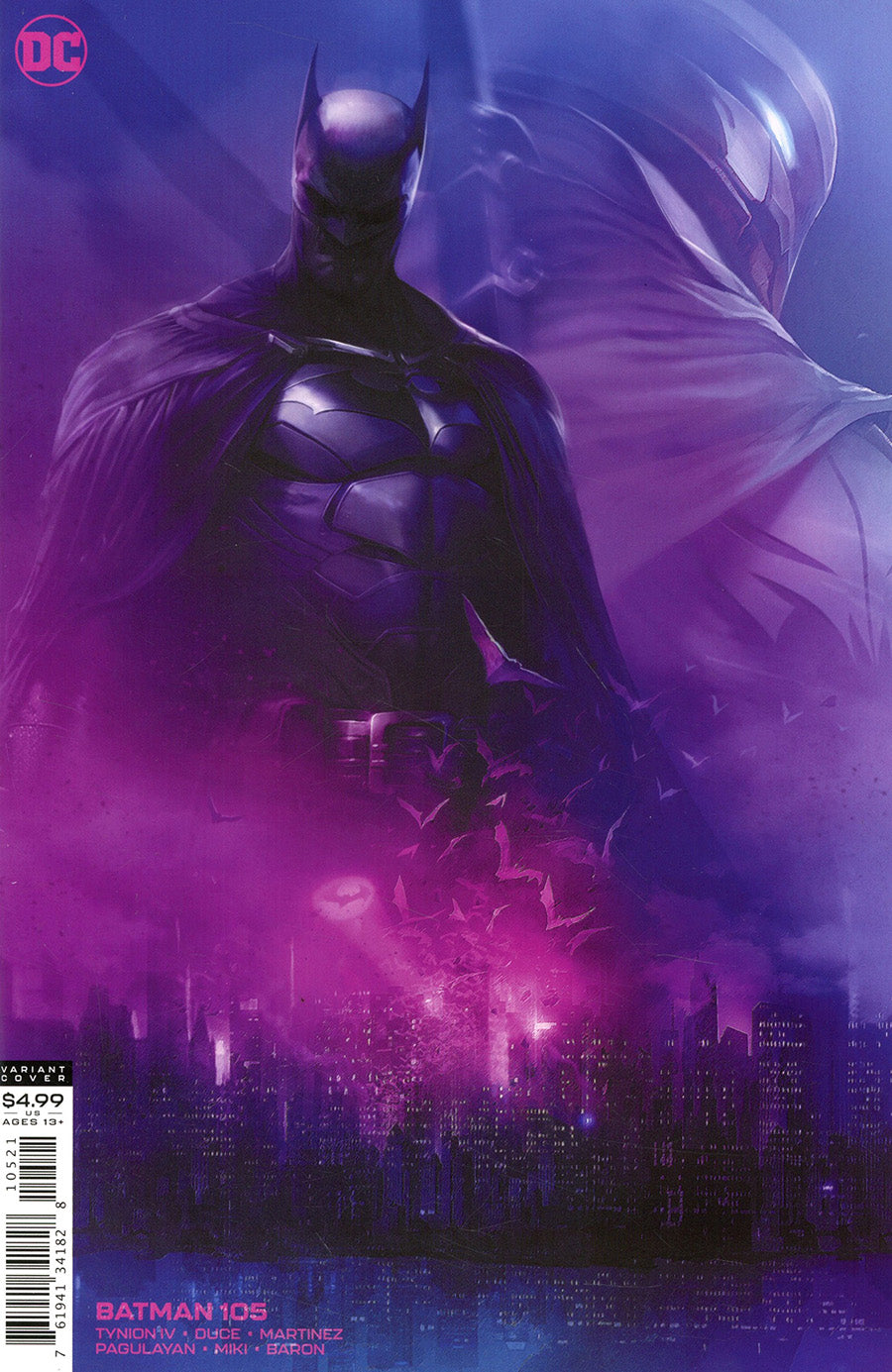 Batman (2016) #105 Cover B Francesco Mattina Card Stock Variant