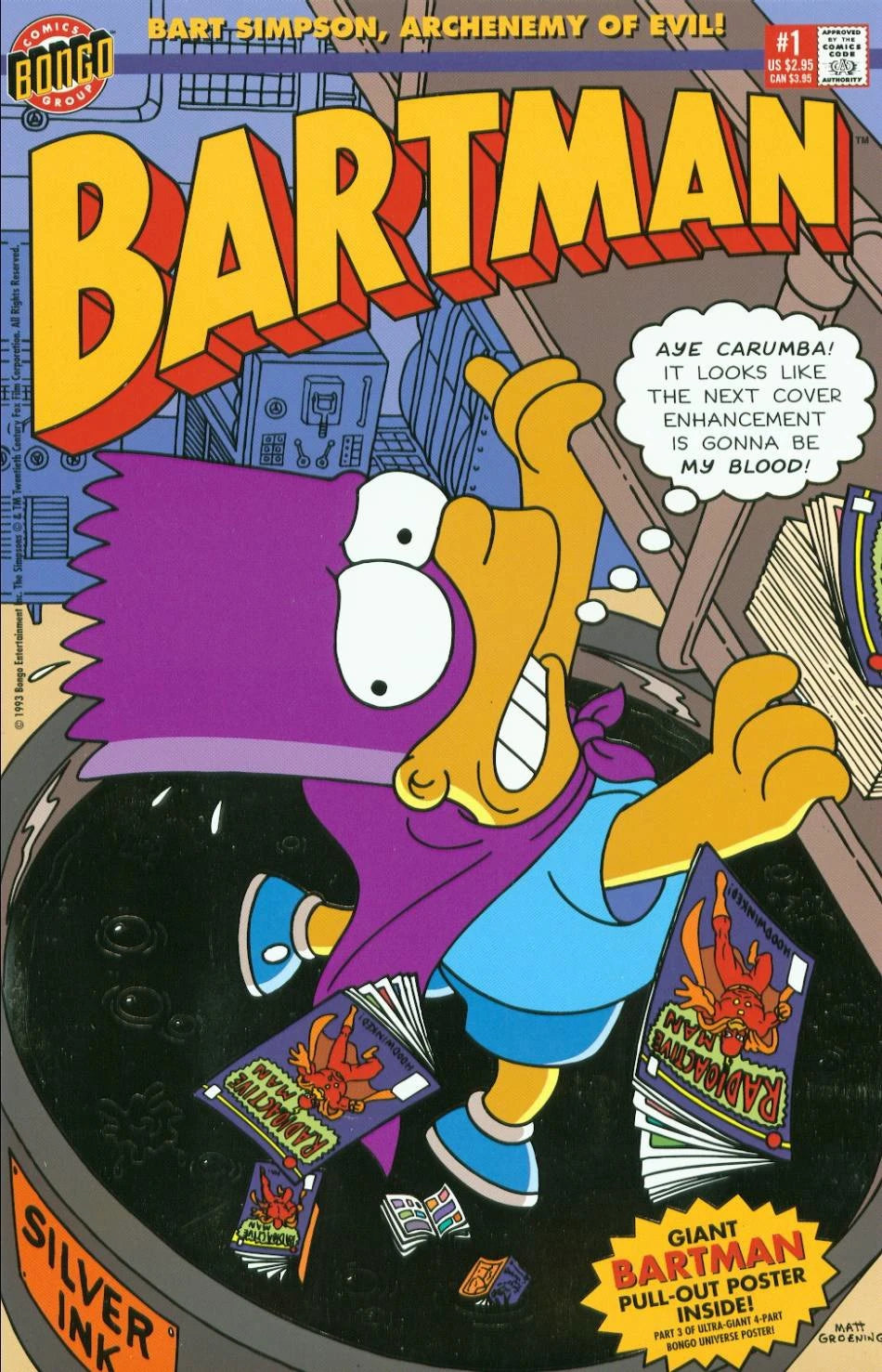 Bartman #1 Foil Cover <C-BINS>