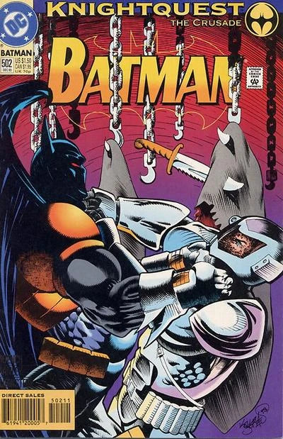 Batman (1940) #502 [Knightquest The Crusade] <C-BINS>