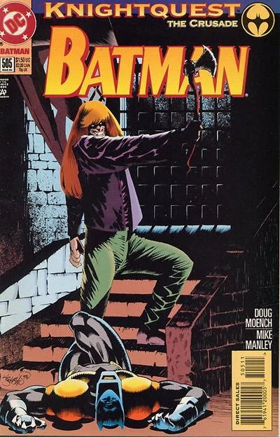 Batman (1940) #505 [Knightquest The Crusade] <C-BINS>