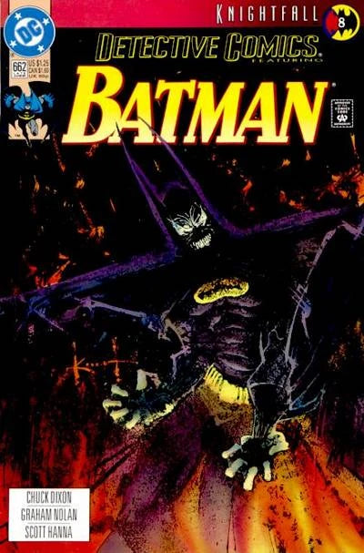 Detective Comics #662 [Knightfall - Part 8] (VG) <C-BINS>