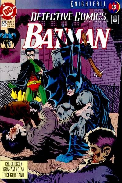 Detective Comics #665 [Knightfall - Part 16] <C-BINS>