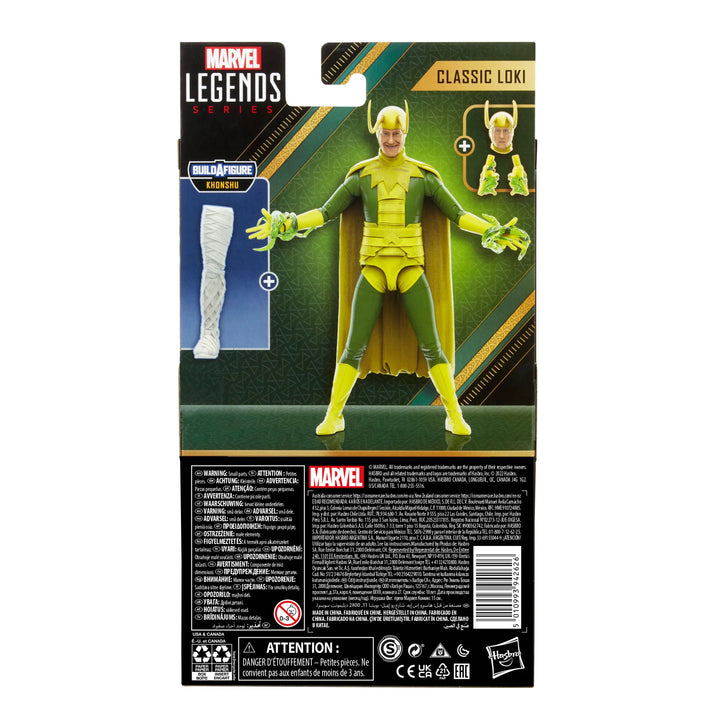 Marvel Legends Series Classic Loki 6in Action Figure