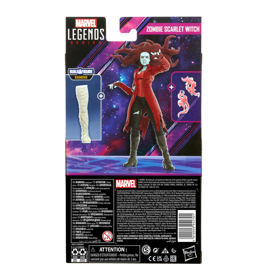 Marvel Legends Series Zombie Scarlet Witch 6in Action Figure