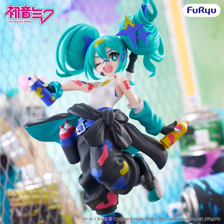 Hatsune Miku: Muchute Paint Girl (Another Color Ver.) PVC Statue