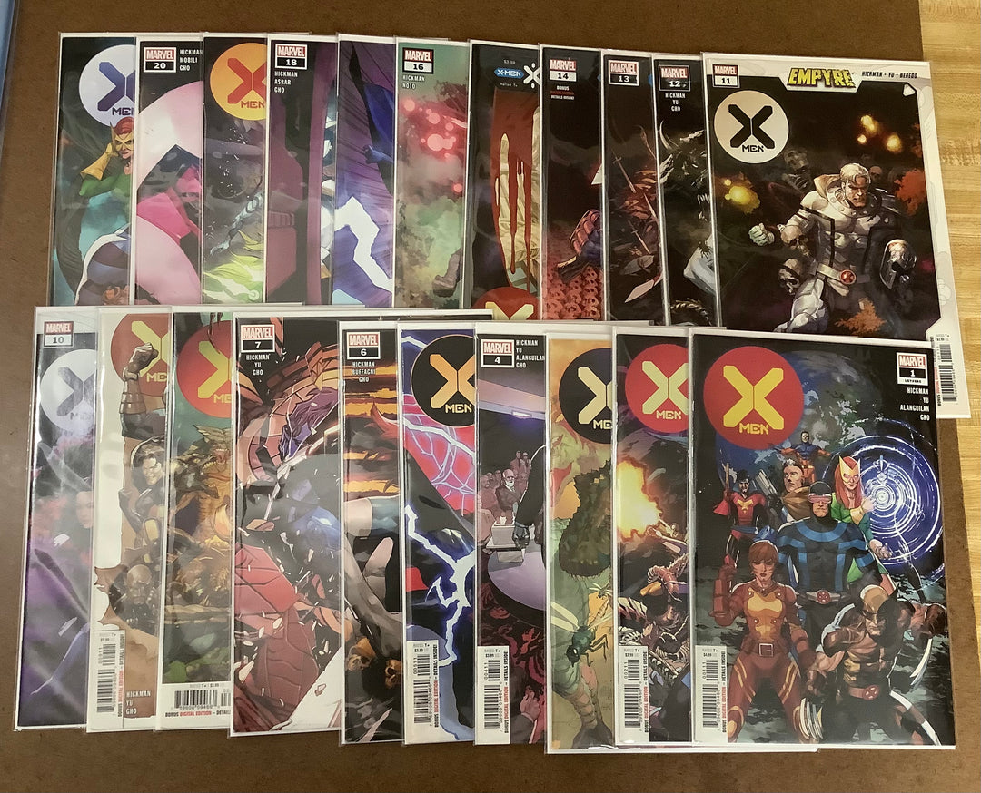 Lot of 21 X-Men (2019) Marvel Comics #1-#21 Complete Hickman Series Run <OXL-05>