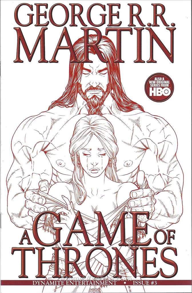 Game Of Thrones #3 Variant (2nd Printing) Cover (Mature)