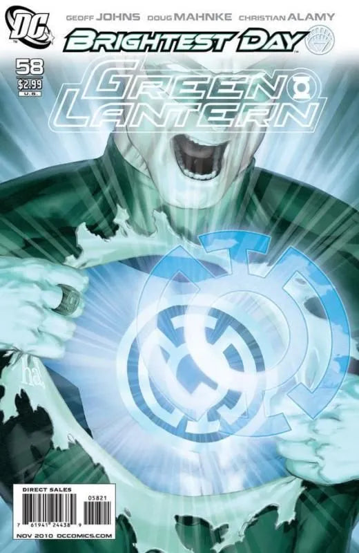 Green Lantern (2005) #58 [Brightest Day] Variant (1:10) Edition <BINS>