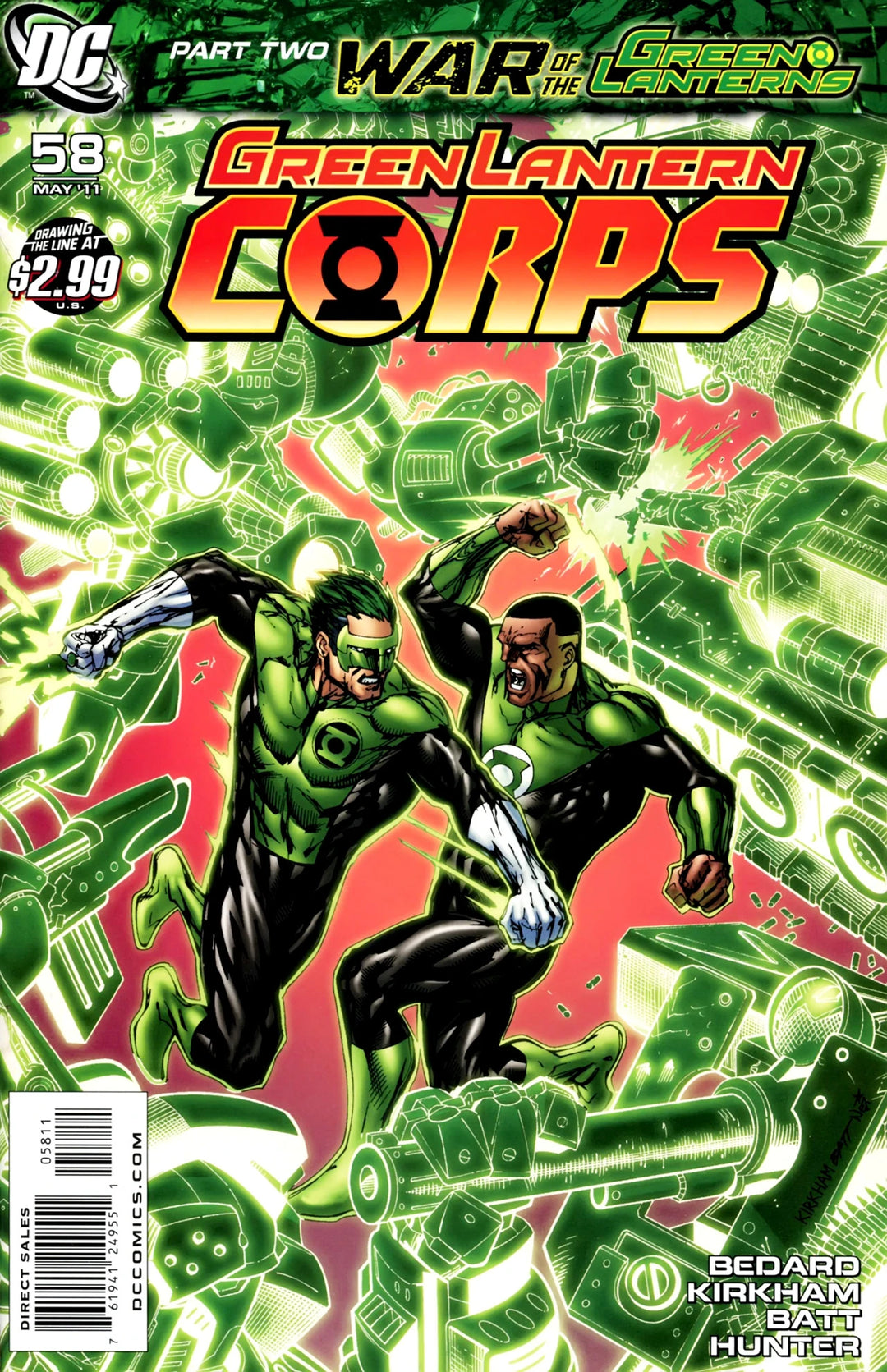 Green Lantern Corps (2006) #58 [War of the Green Lanterns] <BINS>