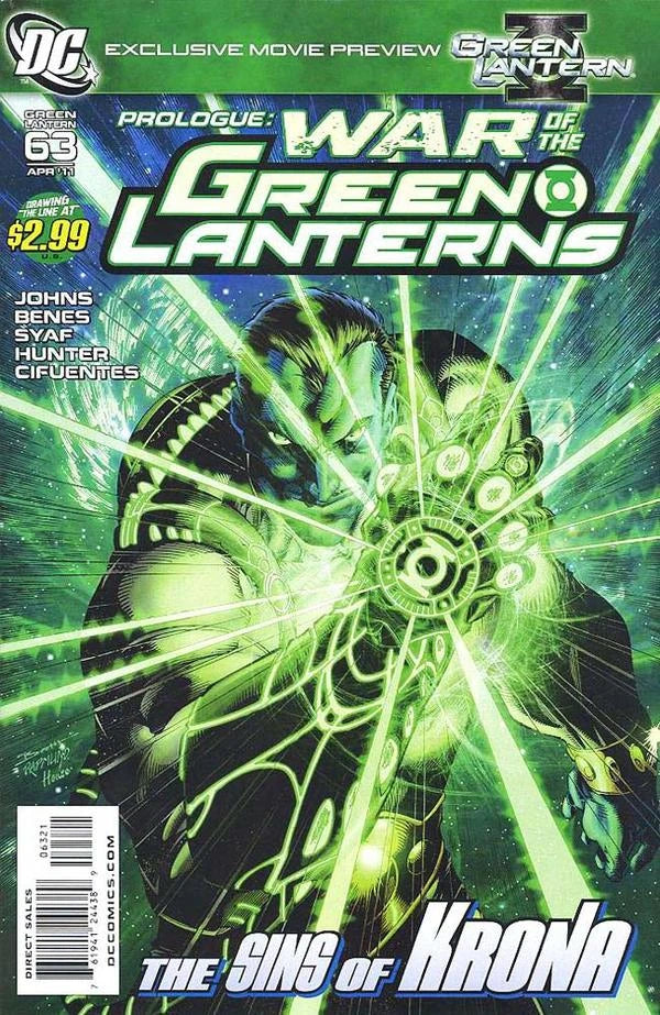 Green Lantern (2005) #63 [War of the Green Lanterns] Variant (1:10) <BINS>