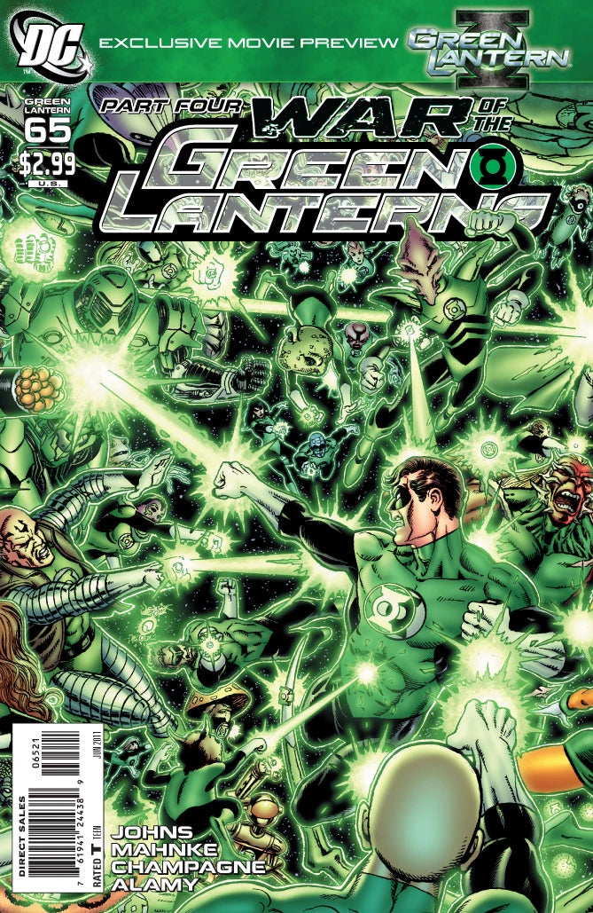Green Lantern (2005) #65 [War of the Green Lanterns - Part 4] Variant (1:10) Edition <BINS>