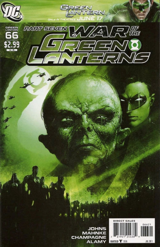 Green Lantern (2005) #66 [War of the Green Lanterns - Part 7] Variant (1:10) Edition <BINS>