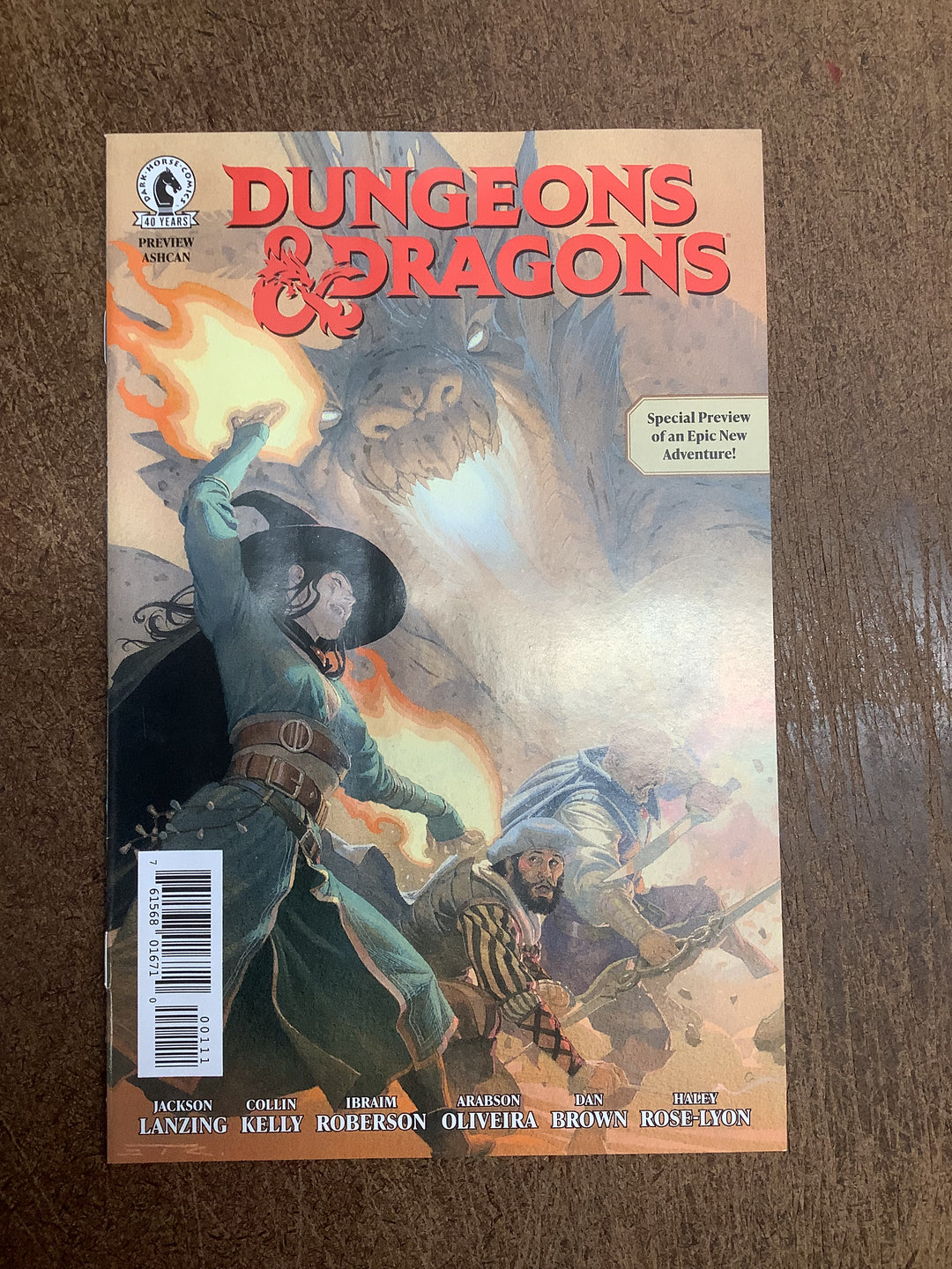 Dungeons and Dragons (2026) #1 // Mage of Zhalfir (2026) #1 Ashcan Edition <OXV-03>