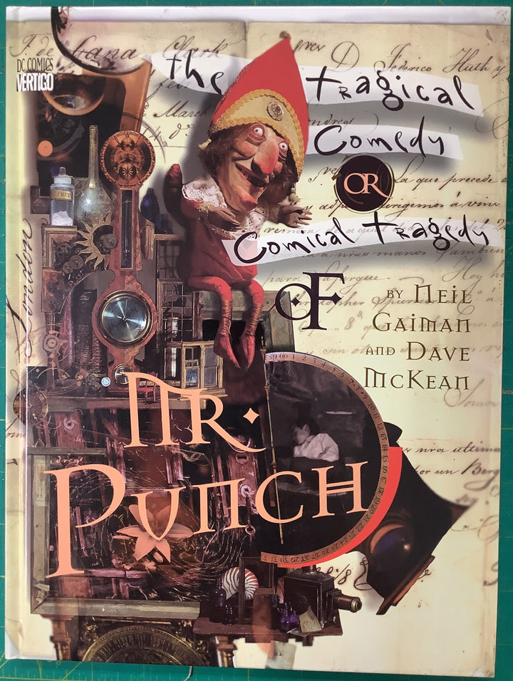 Mr. Punch Hardcover (Autographed by Neil Gaiman and Dave McKean) NM