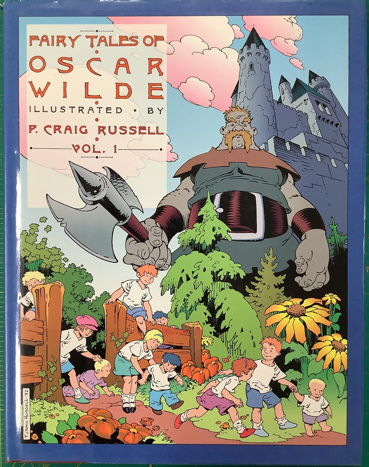 Fairy Tales Of Oscar Wilde Hardcover Volume 01 SIGNED by P. Craig Russell 261/500 OXD-15