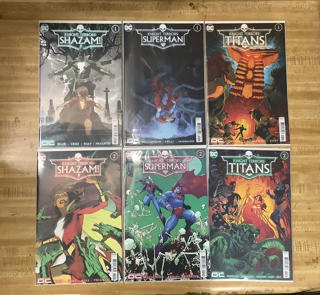 Lot of 48 Knight Terrors DC Comics Series Run with All Tie-Ins Complete Event!