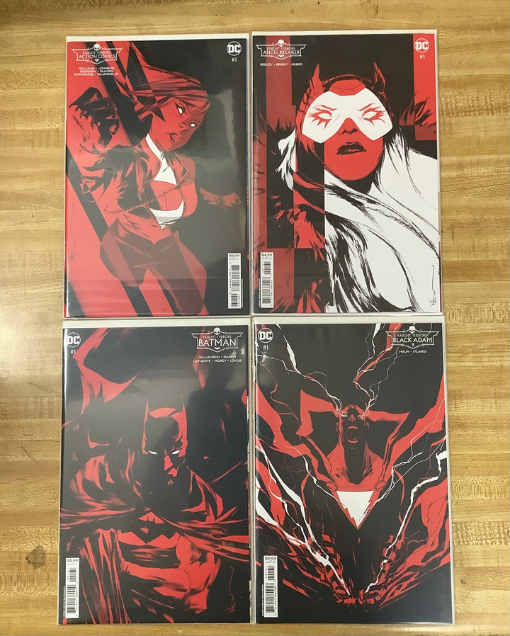 Lot of 20 Knight Terrors DC Comics All Dustin Nguyen Midnight Variant Covers Set!
