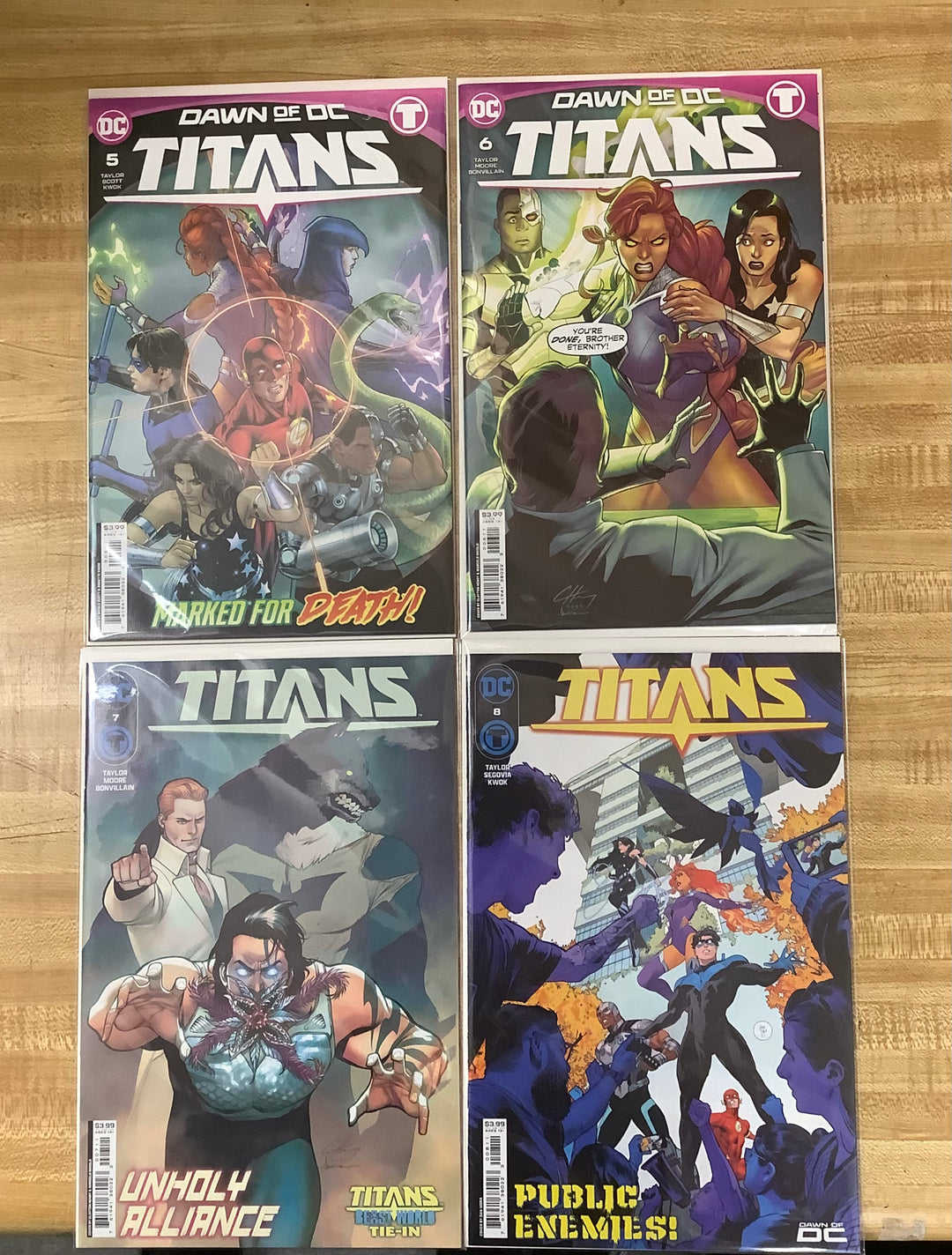 Lot of 22 Titans Beast World DC Comics - Complete Series Run with All Tie-Ins and One Shots!