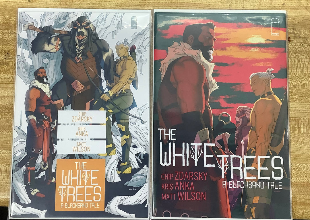 Lot of 2 White Trees Image Comic Books #1-#2 Complete Mini-Series (Mature)