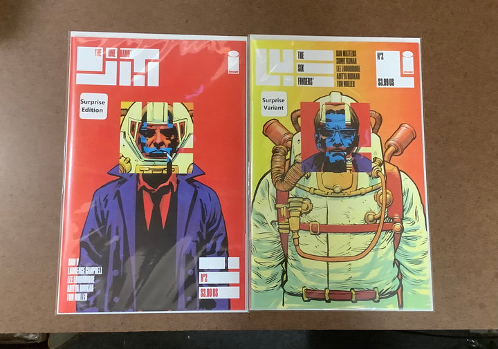 Lot of 2 One Hand #2 & Six Fingers #2 Cover C Sean Phillips Surprise Variants Set