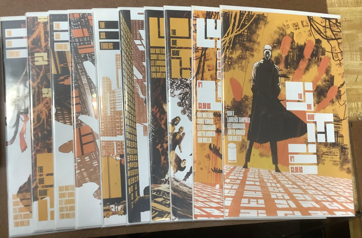 Lot of 10 One Hand #1-#5 & Six Fingers #1-#5 Lee Loughridge Connecting Variant Covers Complete Set (Mature)