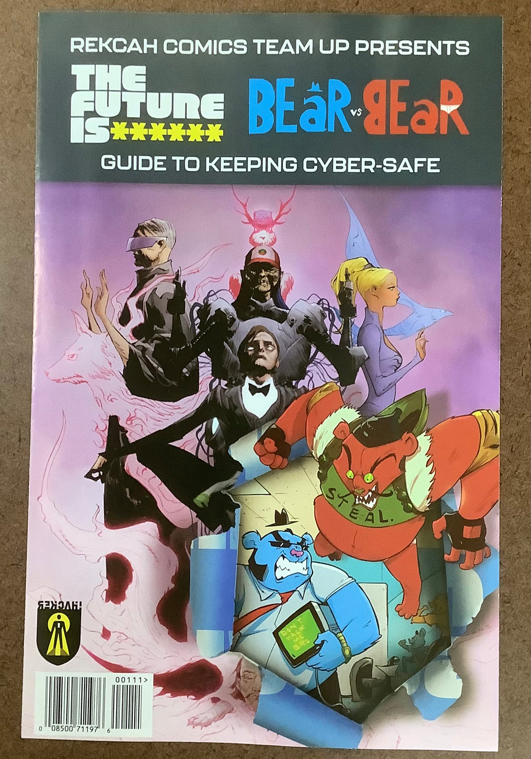 Future Is ****** - Bear Vs Bear Guide to Keeping Cyber-Safe Ashcan Edition (Mature)