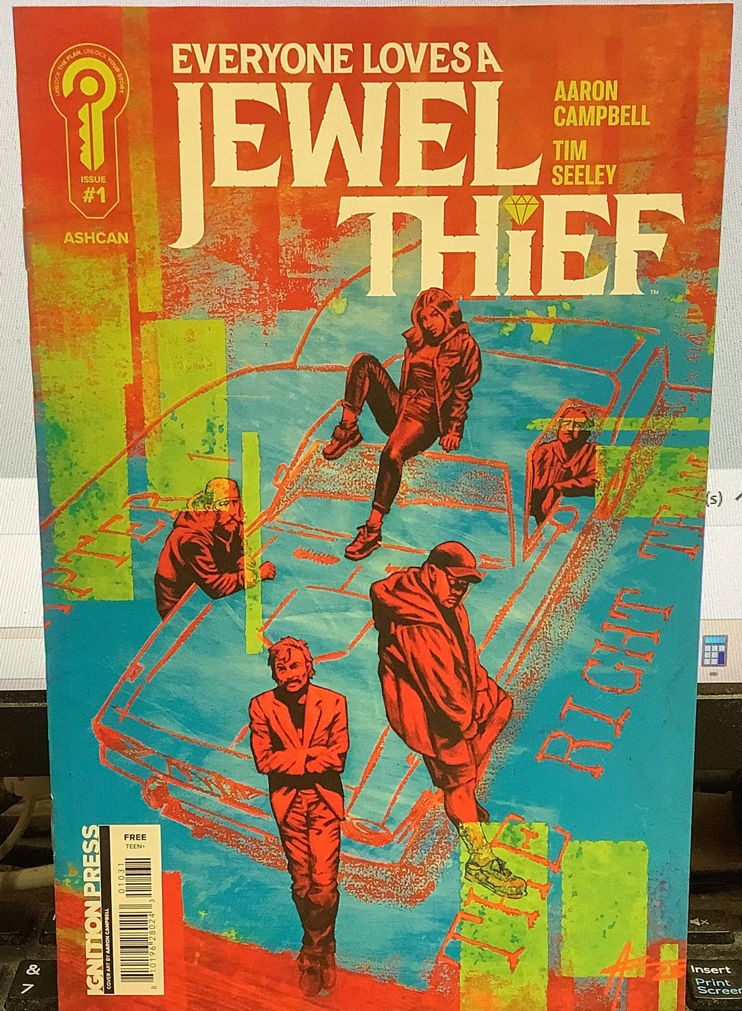 Everyone Loves a Jewel Thief (2026) #1 Cover A Aaron Campbell Ashcan Edition <OXV-03>