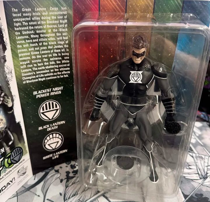 WonderCon 2010: Black Lantern Hal Jordan & White Lantern Sinestro - Convention Exclusive (Figures)