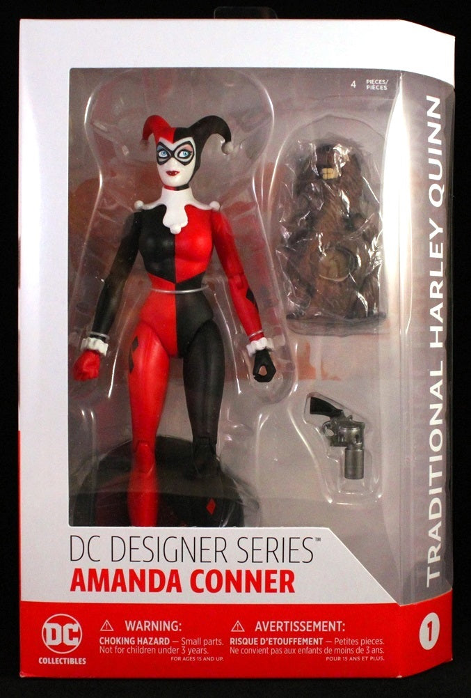 DC Designer Series Traditional Harley Quinn Figure (Amanda Conner)