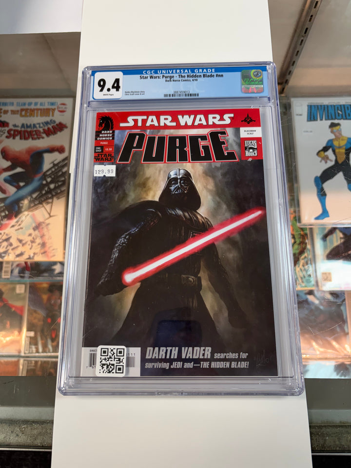 Star Wars Purge Hidden Blade #0 CGC 9.4 <CONSIGNMENT>