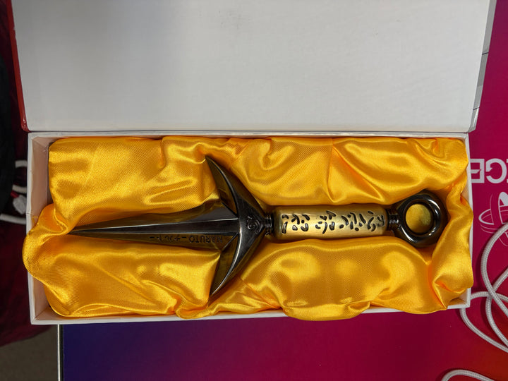Naruto Metal Cosplay Replica, Minato Namikaze’s Kunai knife! 4th Hokage!