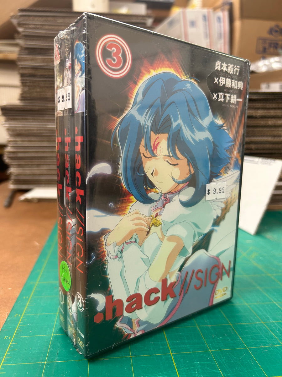 Hack SIGN Vol 1 Login Platinum Series DVD Anime
