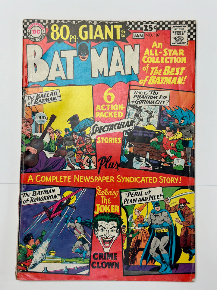 Batman (1940) #187 <OXB-01>