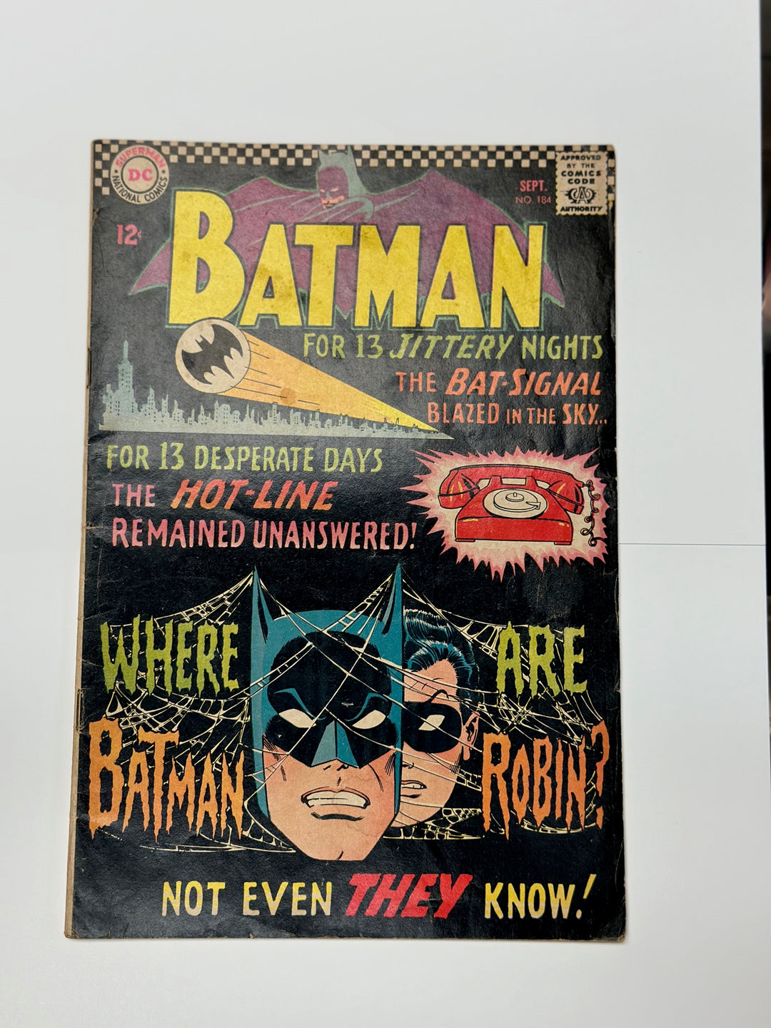 Batman (1940) #184 <OXB-01>