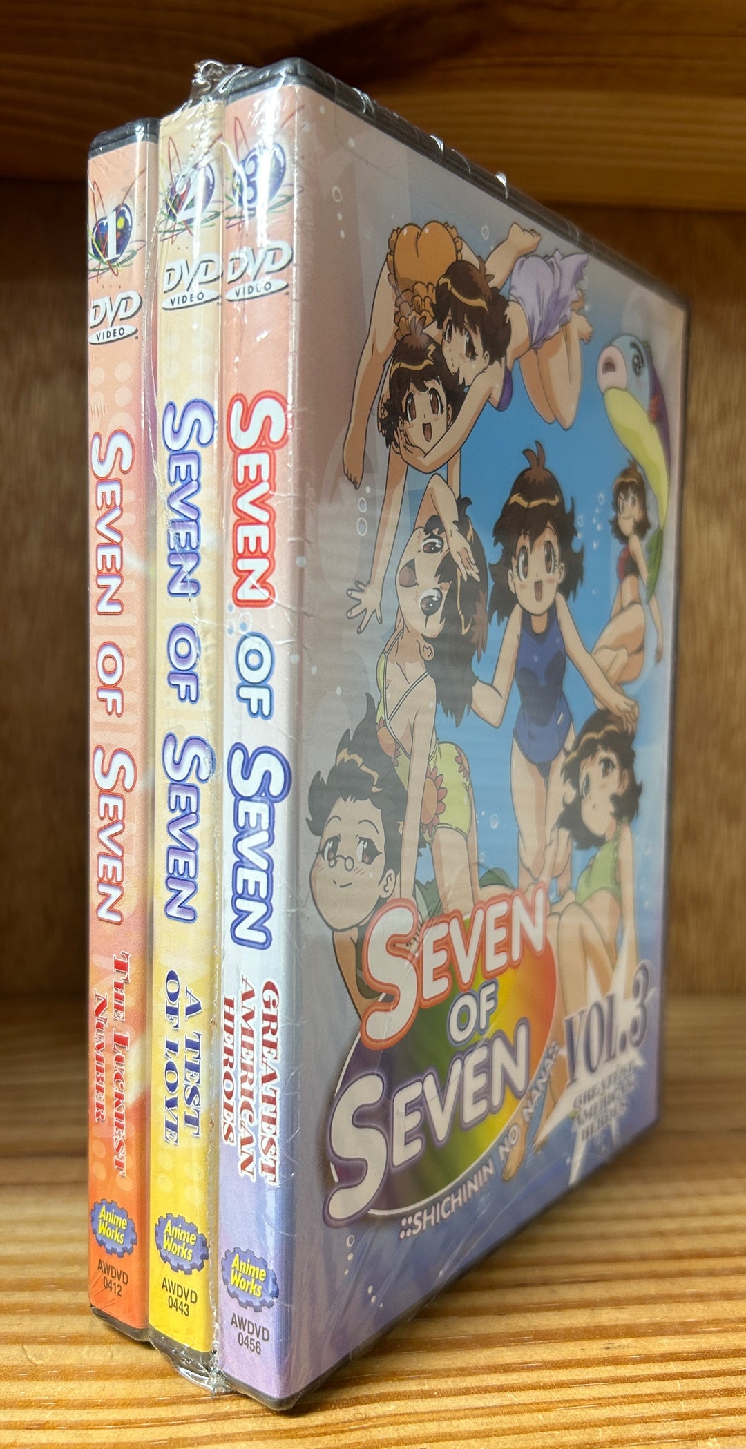 Seven of Seven Vol. 1-3 (DVD) ~Previously Viewed~