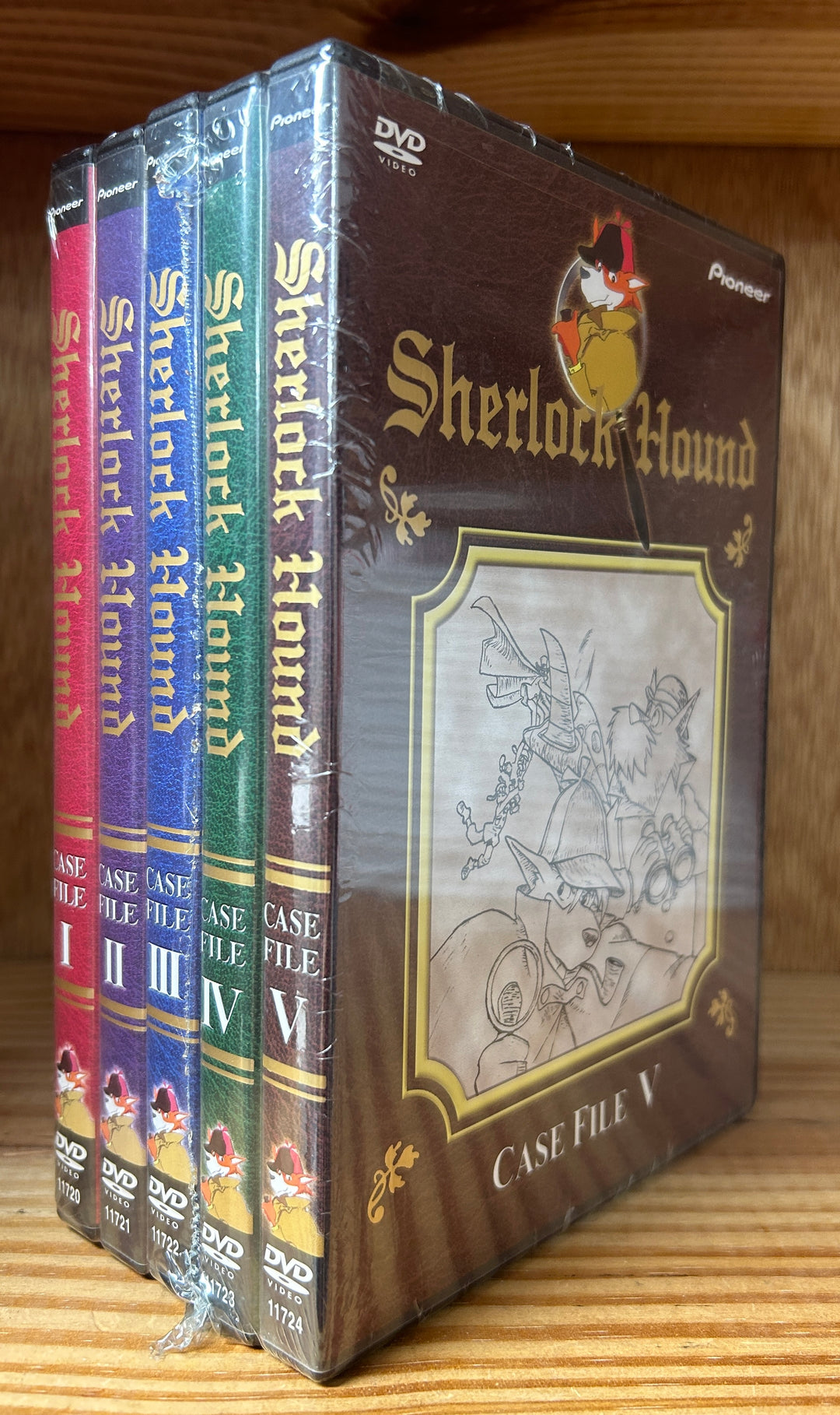 Sherlock Hound Vol. 1-5 (DVD) ~Previously Viewed~