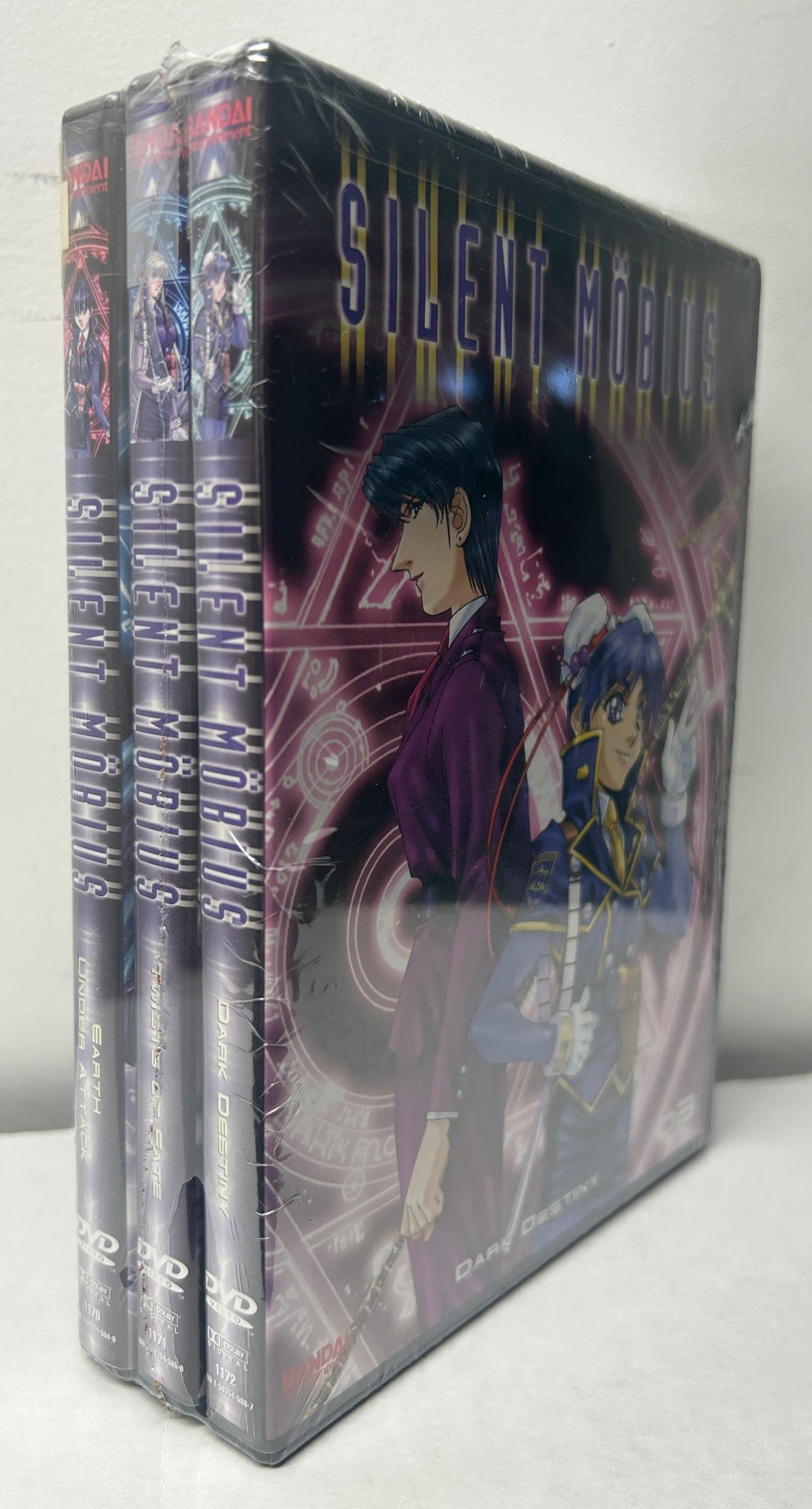 Silent Mobius Vol. 1-3 (DVD) ~Previously Viewed~