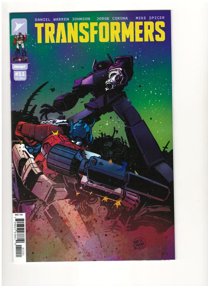 Transformers (2023) #11 Cover E (1:50) Wes Craig Variant