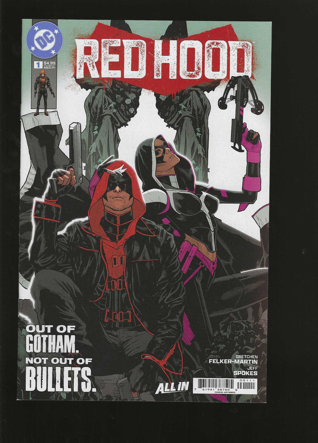 Red Hood (2025) #1 Cover A Jeff Spokes (Mature) (Out of Print) (Canceled Series) <CONSIGNMENT>